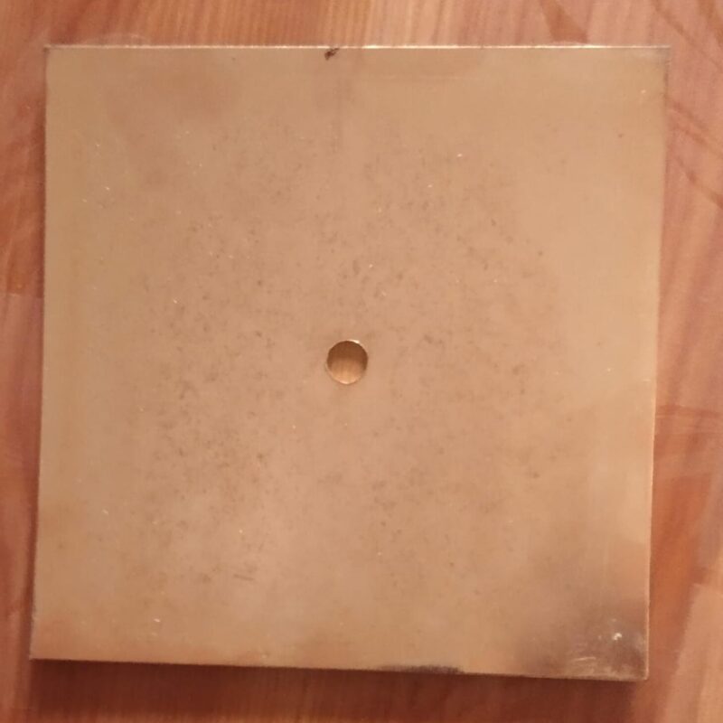 Earthing Plate (6*6) Copper Platting