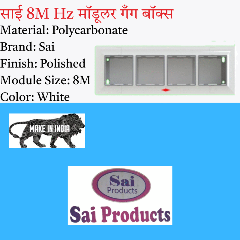 Sai Silver 8M Hz Gang Box