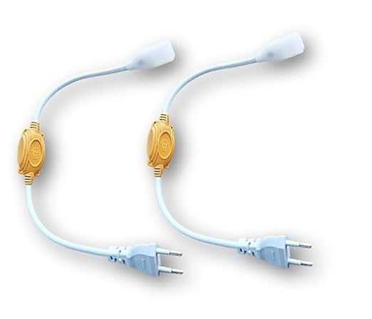 Rope Light Power Adapter | LED Strip Compatible |Plug & Play Connector