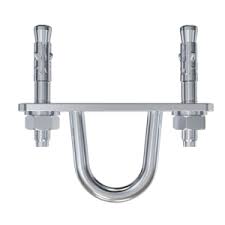 Ss Double Hole D Hook (Fan Hook) With Fasterners