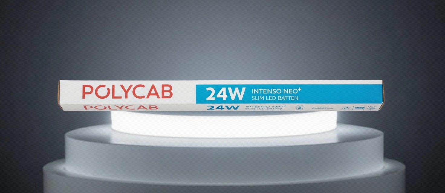 Polycab INTENSO NEO+ 24W Slim LED Batten