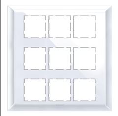 Anchor Ziva 18 Module Cover Plate With Base Frame