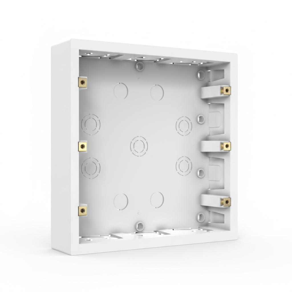 Vebstar 18 Module Open Surface Box